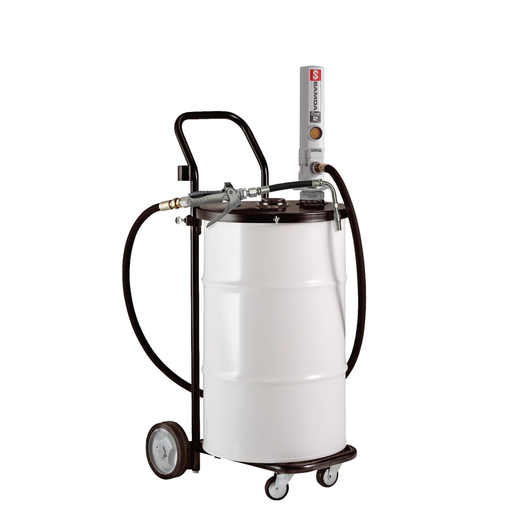 Produktabbildung: SAMOA Mobile Abfüllanlage PumpMaster 2  3:1 für 50/60 Liter- Fässer mit Füllpistole