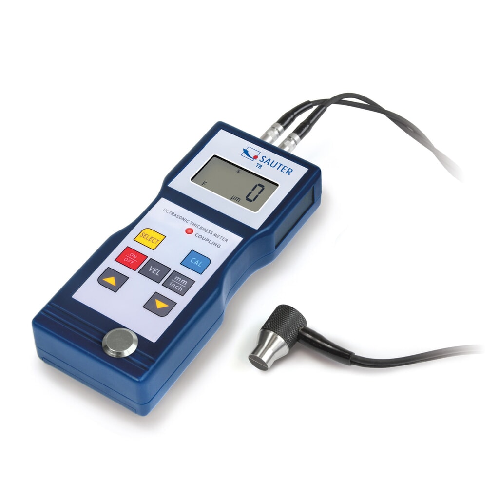 SAUTER Ultraschall-Materialdickenmessgerät TB 200-0.1US-RED Produktabbildung: SAUTER Ultraschall-Materialdickenmessgerät TB 200-0.1US-RED