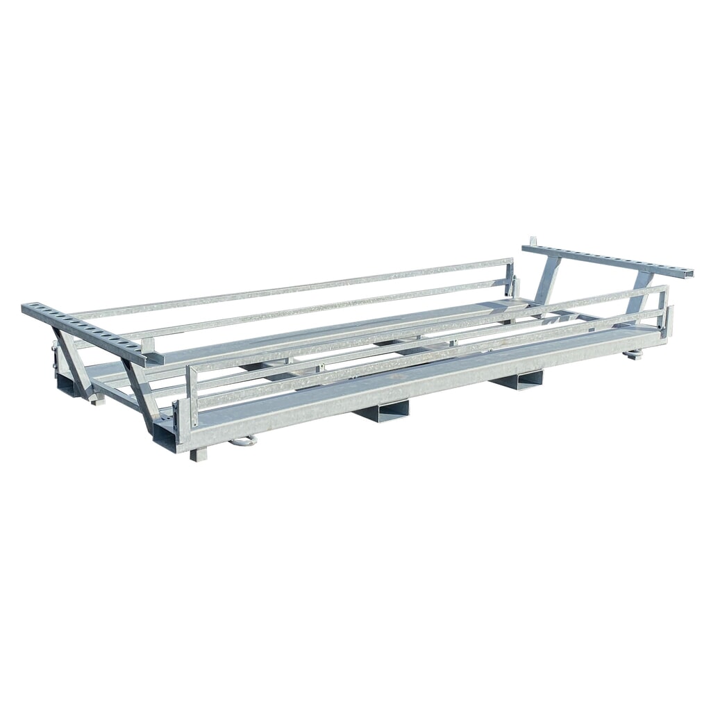 Schake Twin-Traverse für Bauzäune und Füsse Produktabbildung: Schake Twin-Traverse für Bauzäune und Füsse