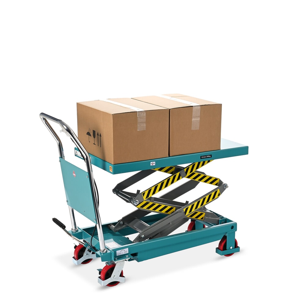 Produktabbildung Nr. 5: Scheren-Hubtischwagen Ameise® LTT 0.7 mit Doppel-Schere, Tragkraft 700 kg, Plattform à 1.220 x 610 mm