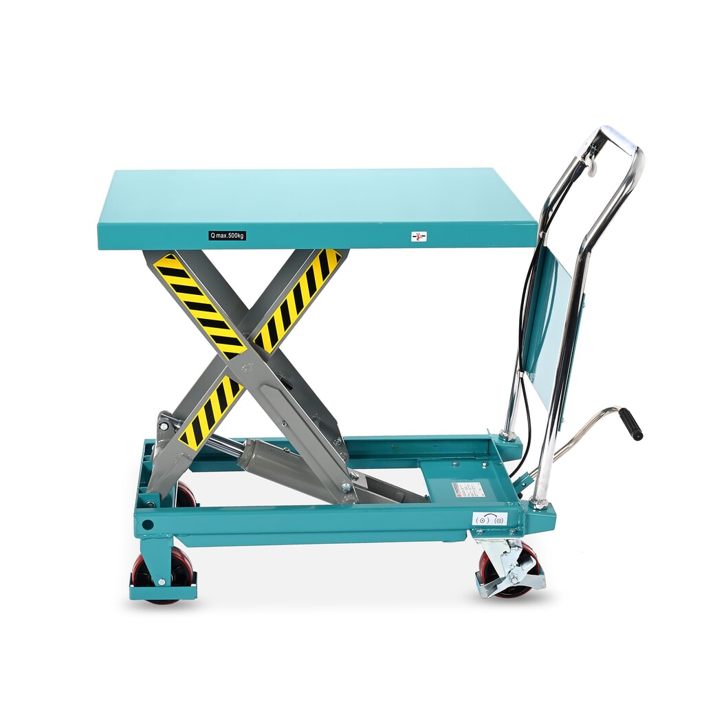Produktabbildung Nr. 4: Scheren-Hubtischwagen Ameise® LTT 0.5 mit Einfach-Schere, fester Bügel, Tragkraft 500 kg, Plattform à 850 x 500 mm
