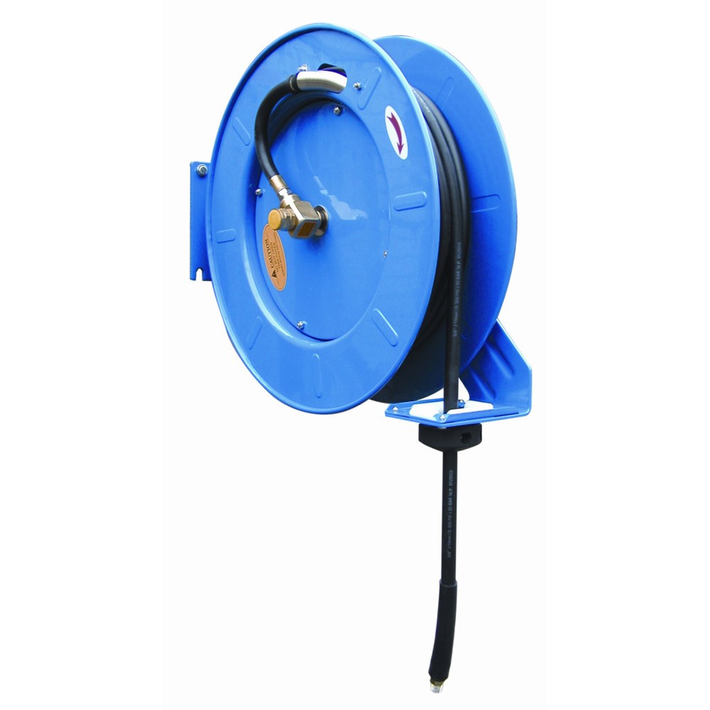 Produktabbildung: PLANETA Schlauchaufroller für Wasser und Luft bis 20 bar, Schlauchlänge 20 m, Gewinde 3/8"