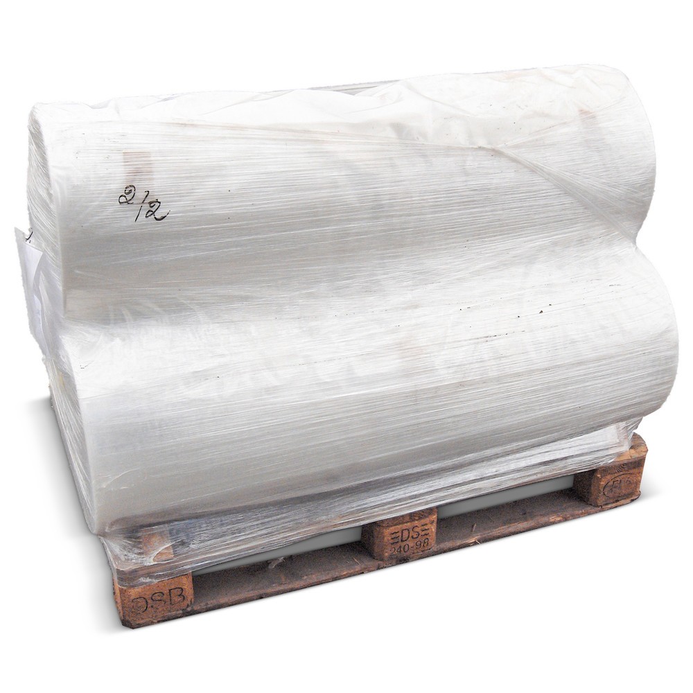 Produktabbildung: Schrumpffolie aus PE, Schlauchlänge 200 m, BxT 850 x 650 mm