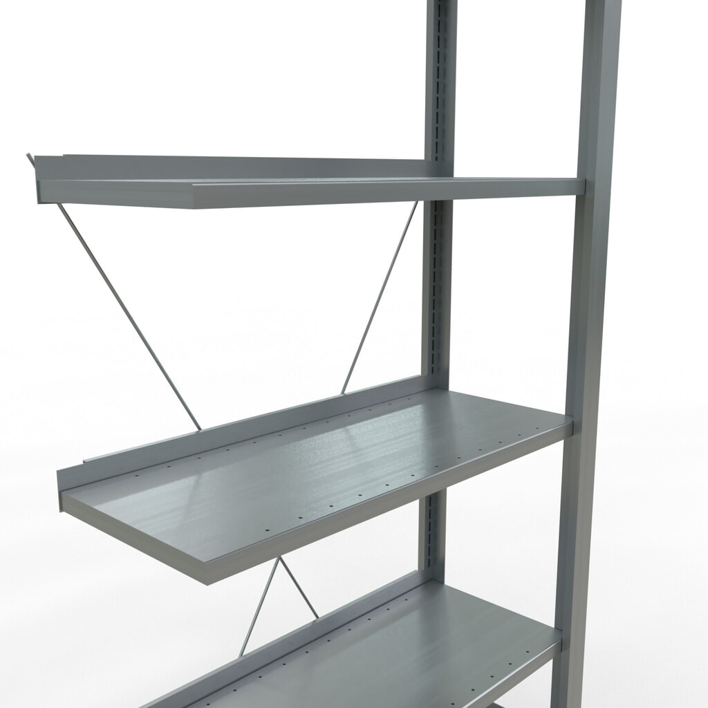 Produktabbildung Nr. 5: SCHULTE Aktenregal AF, einseitig, mit Endanschlägen, FL 85 kg, HxBxT 2.000 x 750 x 300 mm