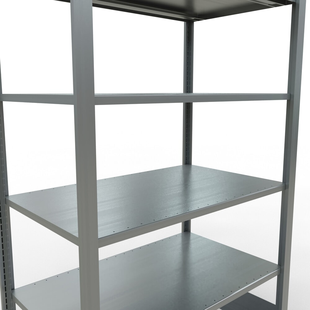 Produktabbildung Nr. 5: SCHULTE Aktenregal GF, doppelseitig, ohne Mittelanschläge, FL 150 kg, HxBxT 2.000 x 1.000 x 600 mm