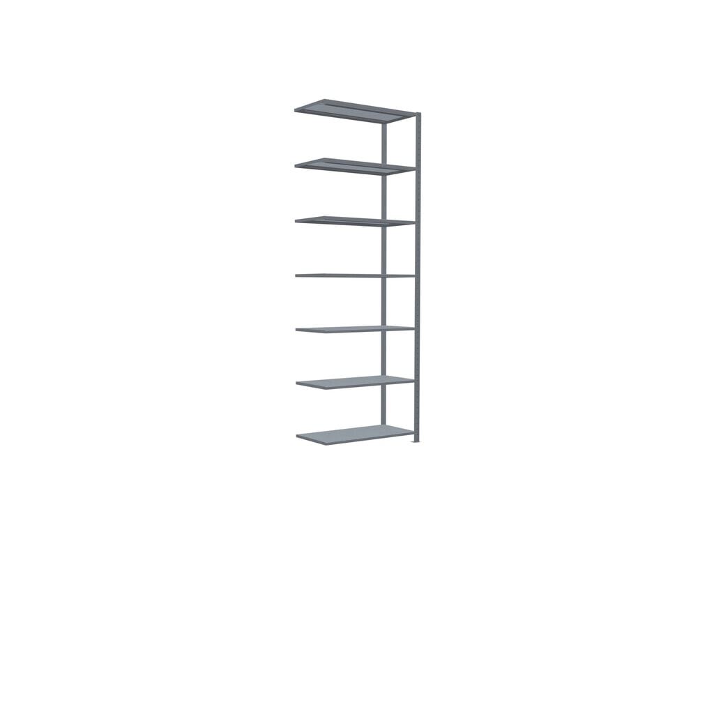 Produktabbildung Nr. 2: SCHULTE Fachbodenregal Steckmontage, AF, FL 330 kg, verzinkt, HxBxT 3.000 x 1.000 x 500 mm