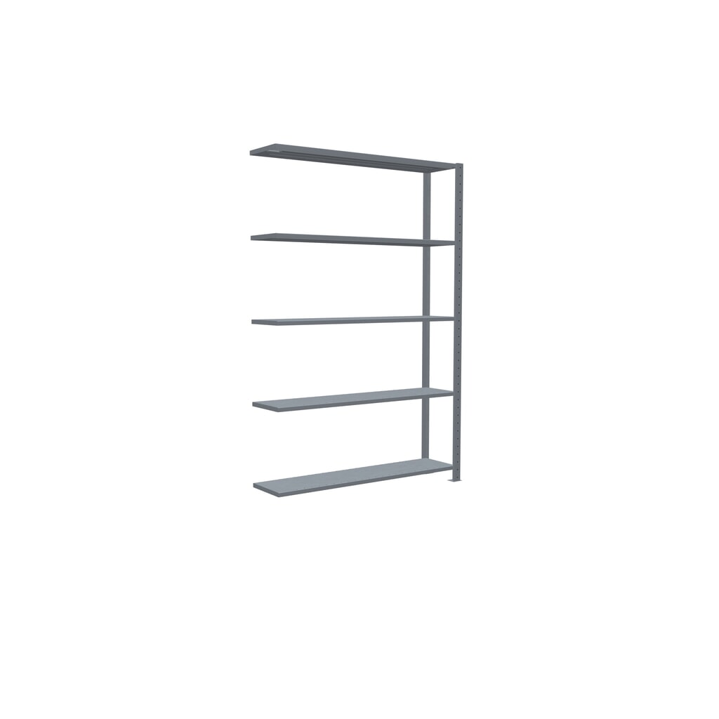 SCHULTE Fachbodenregal Stecksystem, AF, FL 150 kg, verzinkt, HxBxT 2.000 x 1.300 x 300 mm Produktabbildung Nr. 5: SCHULTE Fachbodenregal Stecksystem, AF, FL 150 kg, verzinkt, HxBxT 2.000 x 1.300 x 300 mm