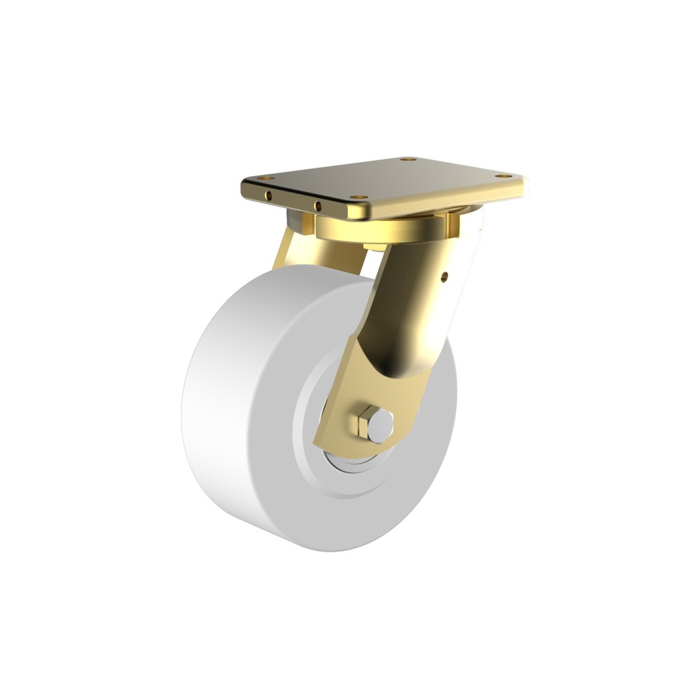 Produktabbildung: Wicke Schwerlast-Lenkrolle Polyamid, Kugellager, Ø x Breite 100 x 55 mm, TK 1.500 kg