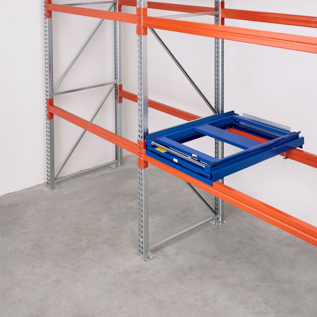 Produktabbildung Nr. 2: Schwerlast-Palettenauszug, Tragkraft 600 kg, 100 % Auszugstiefe