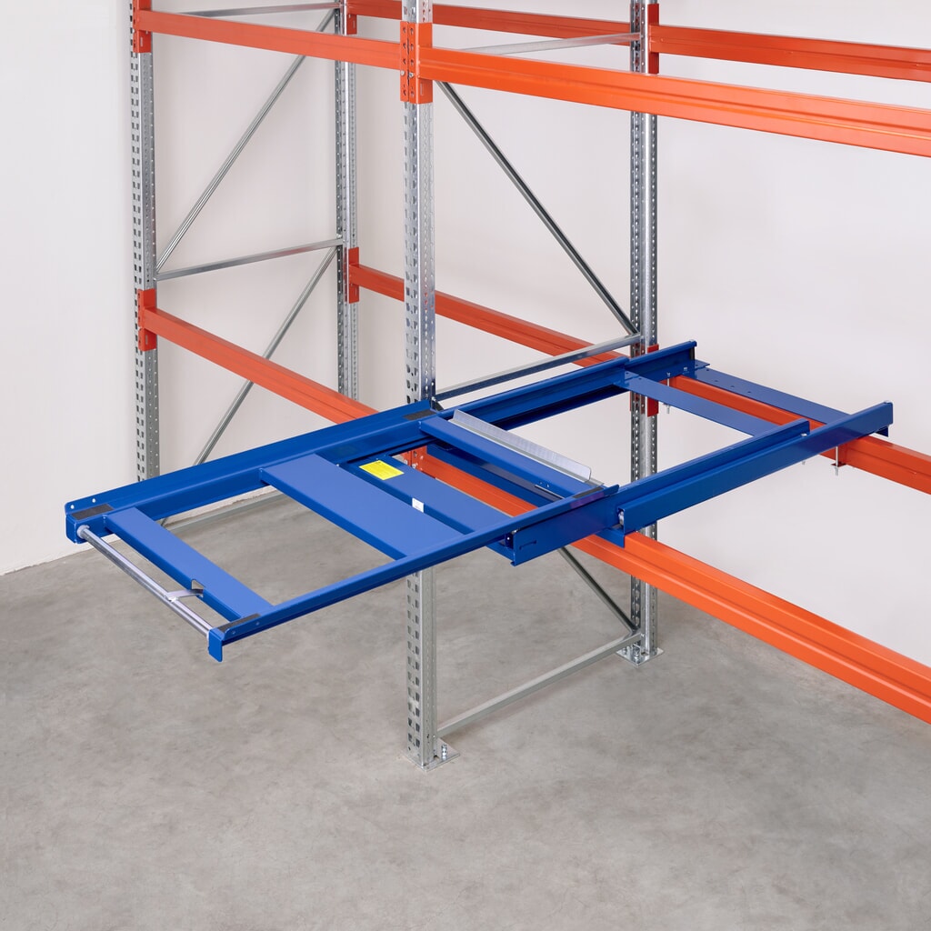 Produktabbildung Nr. 3: Schwerlast-Palettenauszug, Tragkraft 600 kg, 100 % Auszugstiefe