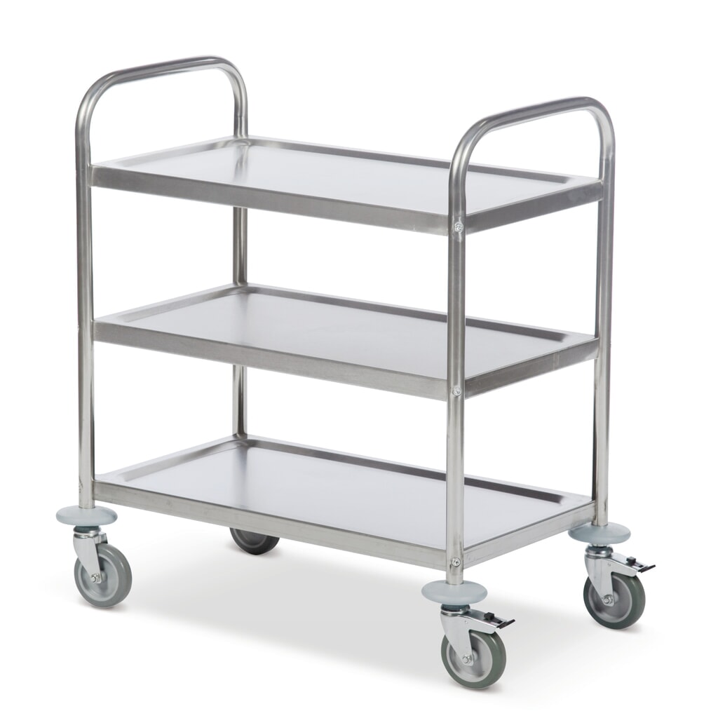 Kongamek Servierwagen Edelstahl Kongamek Produktabbildung: Kongamek Servierwagen Edelstahl Kongamek