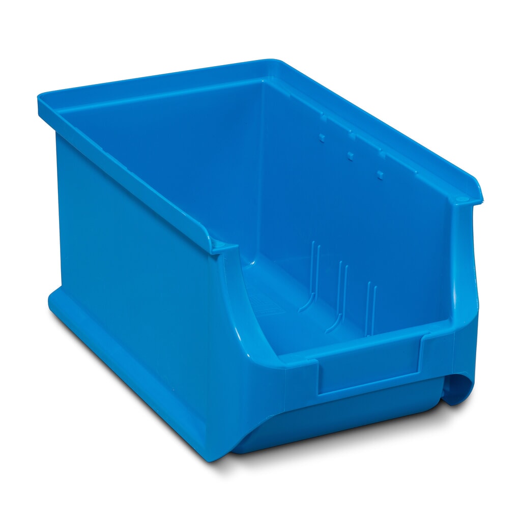 Allit Sichtlagerkasten, HxBxT 125 x 150 x 235 mm, blau Produktabbildung: Allit Sichtlagerkasten, HxBxT 125 x 150 x 235 mm, blau