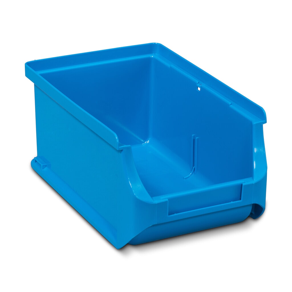 Allit Sichtlagerkasten, HxBxT 75 x 102 x 160 mm, blau Produktabbildung: Allit Sichtlagerkasten, HxBxT 75 x 102 x 160 mm, blau