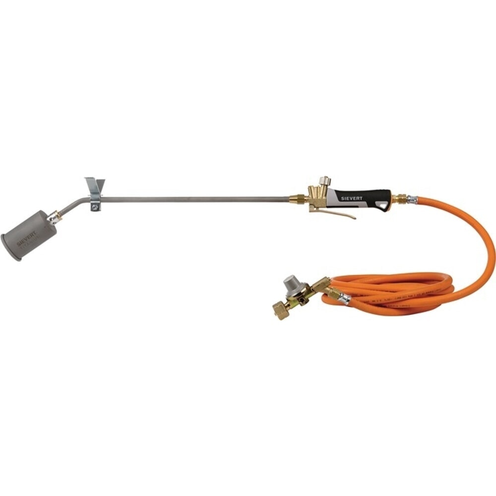 Produktabbildung: SIEVERT Propananwärmbrennerset Pro 88 Titanium, 5 m, mit Druckminderer manuelle Zündung