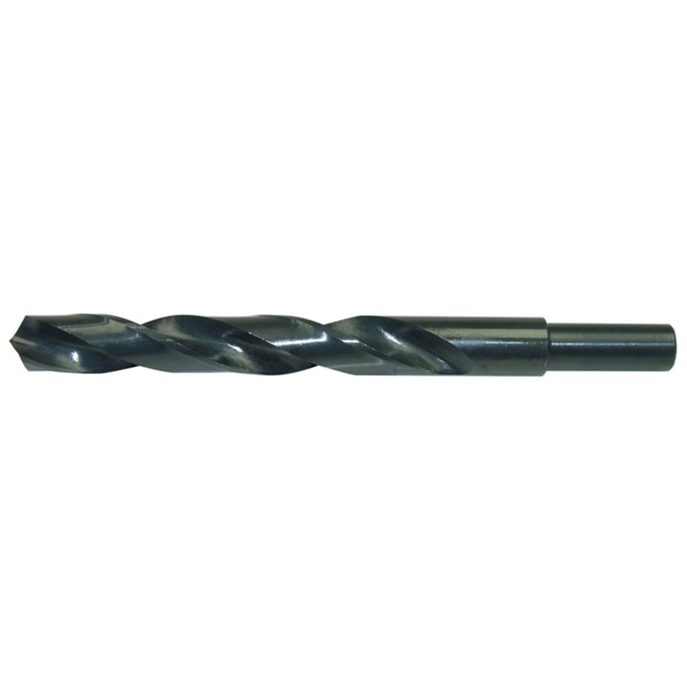 Produktabbildung: Spiralbohrer DIN 338 Typ N, HSS rollgewalzt abgesetzter Schaft, Nenn-Ø 18,5 mm, Schaft-Ø 13 mm kurz