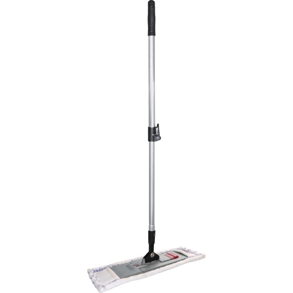 Produktabbildung: SPRiNTUS  Wischset, Mikrofaser weiss, Mopphalter, Alu-Teleskopstiel, Mopp, B500xL1450mm