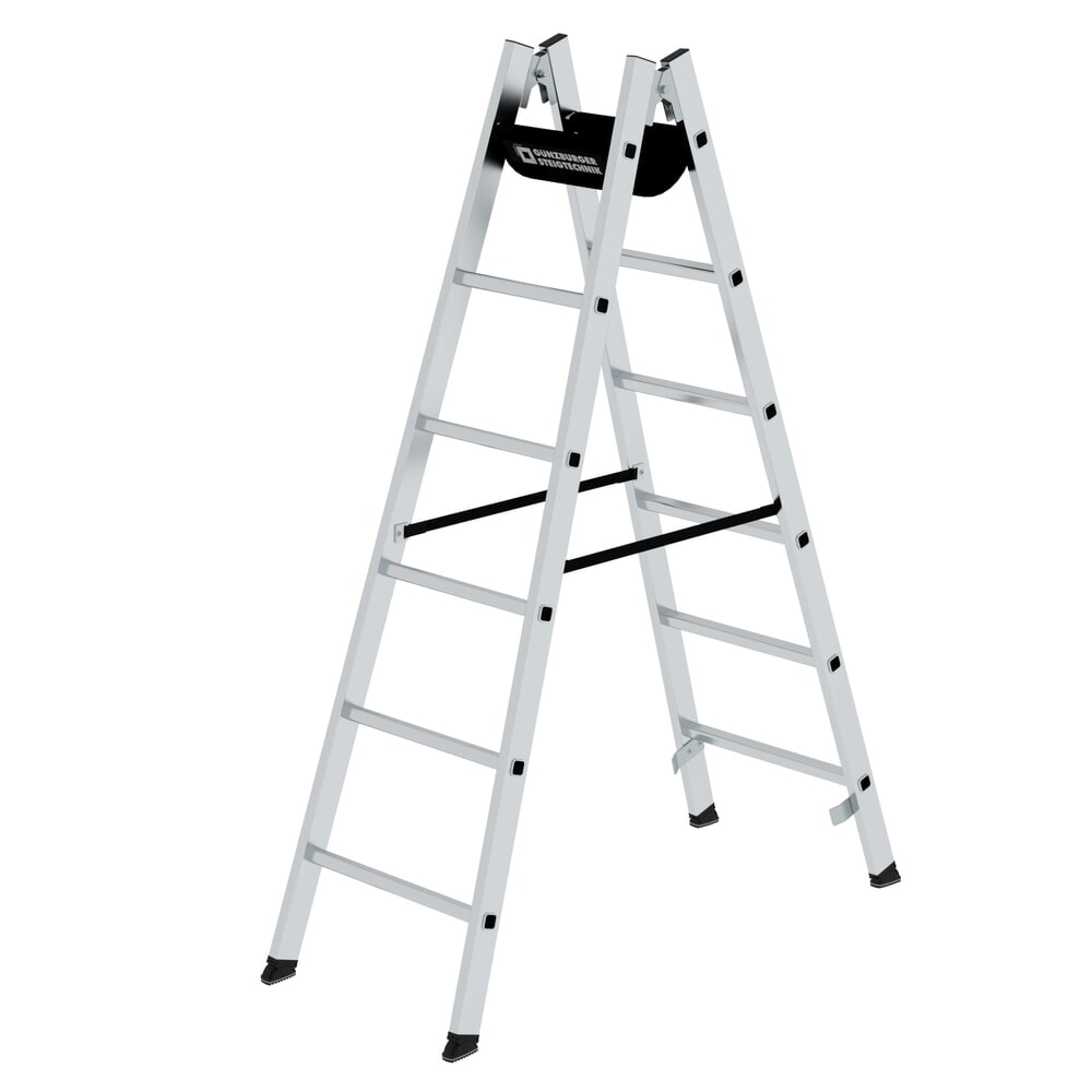 Produktabbildung: Sprossen-Stehleiter 2x6 Sprossen