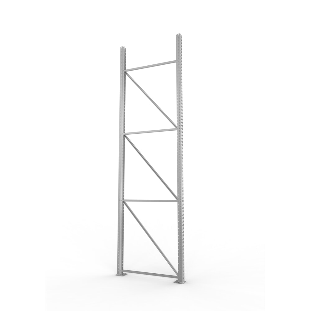 Produktabbildung: Ständerrahmen 85/20 für META Palettenregal MULTIPAL, Höhe 3.800 mm
