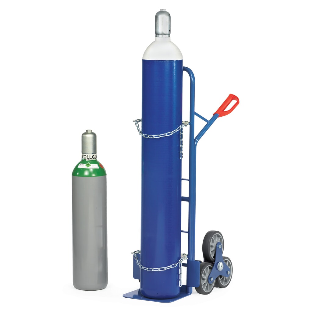fetra® Stahlflaschen-Treppenkarre, TK 200 kg Produktabbildung Nr. 2: fetra® Stahlflaschen-Treppenkarre, TK 200 kg