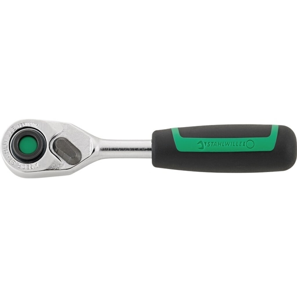Produktabbildung: STAHLWILLE Bit-/Hebelumschaltknarre 419 B QR, Länge 117 mm 80 Zähne, 1/4 ″ mit Ausdrückfunktion