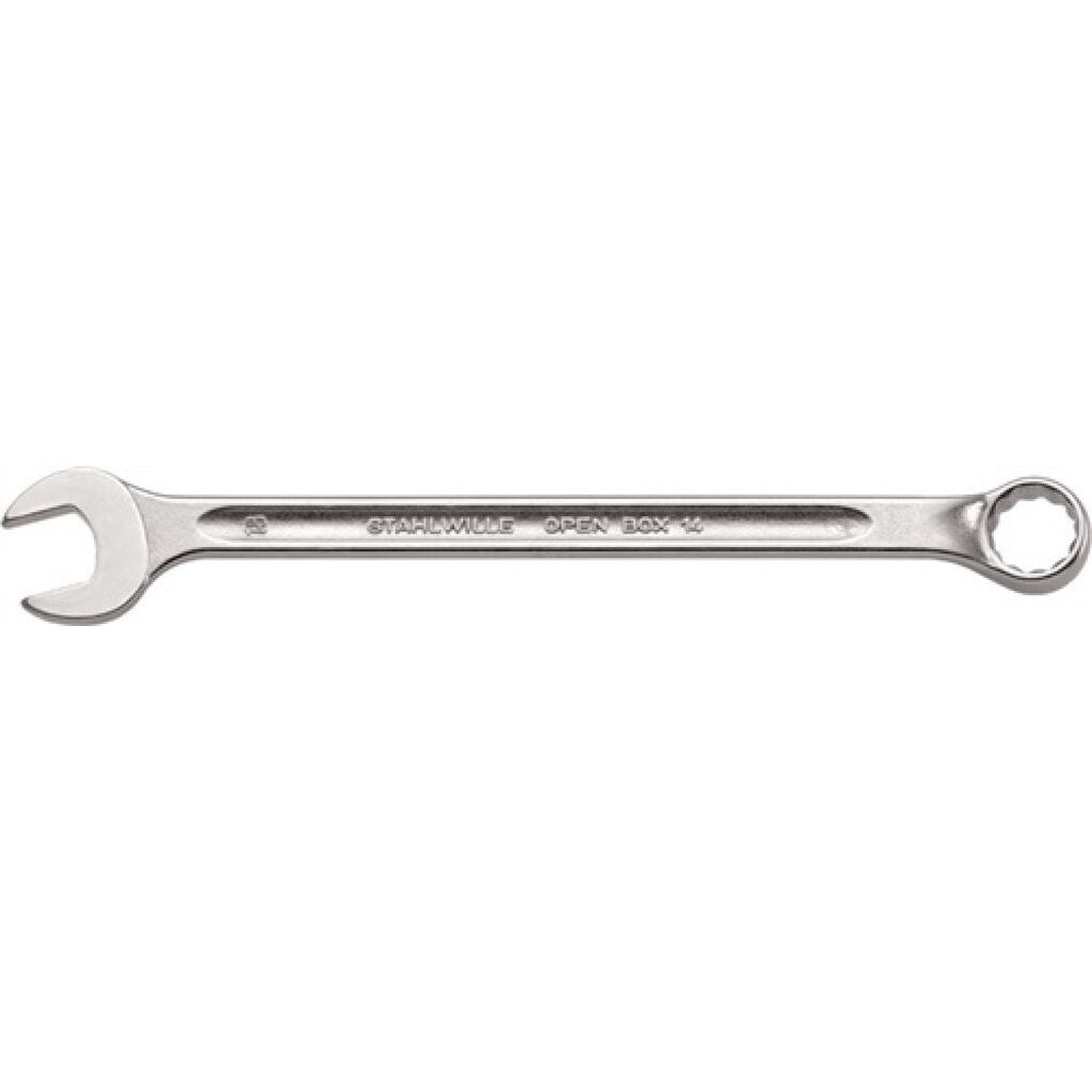 Produktabbildung: Ringmaulschlüssel OPEN-BOX 14 SW 7mm L.135mm Form B CR-A-STA STAHLWILLE