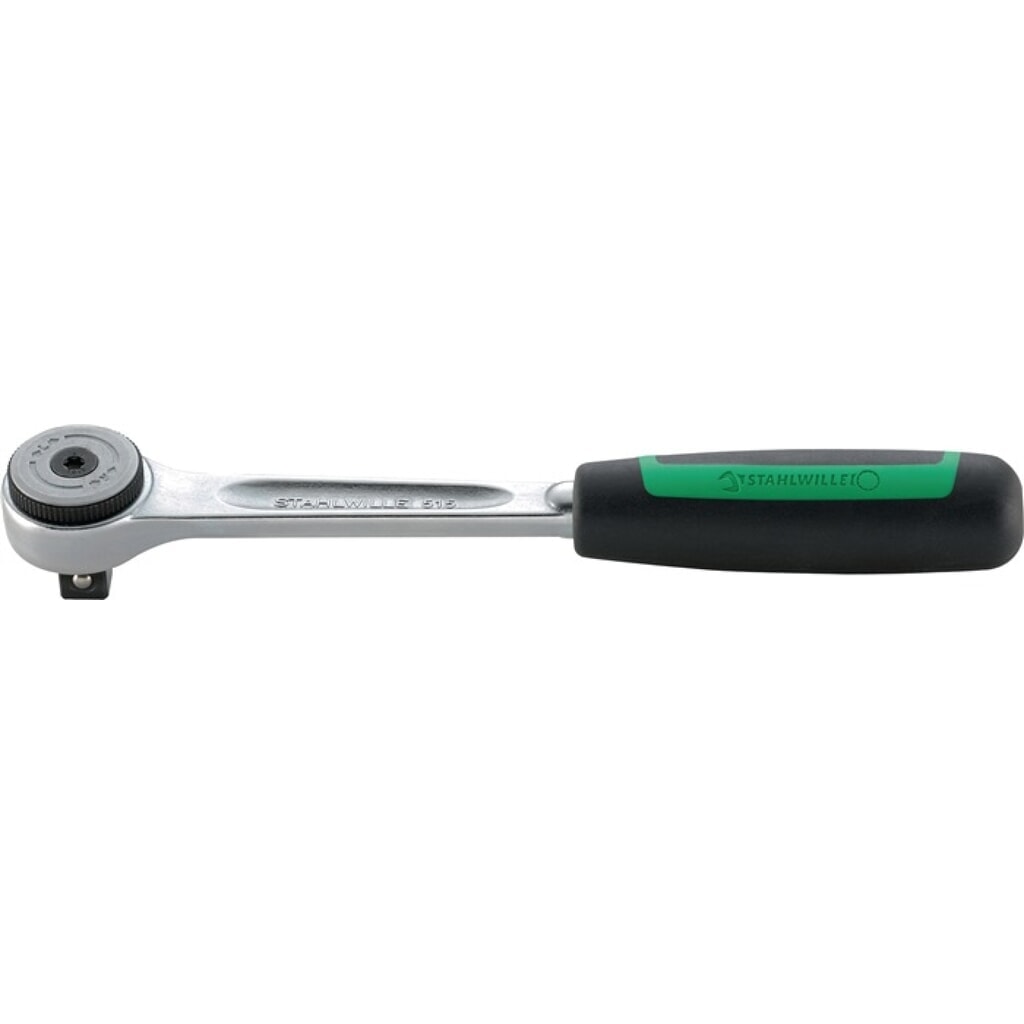 STAHLWILLE U.-Knarre 515 1/2 Zoll 60 Z.Schaltscheibe Produktabbildung: STAHLWILLE U.-Knarre 515 1/2 Zoll 60 Z.Schaltscheibe