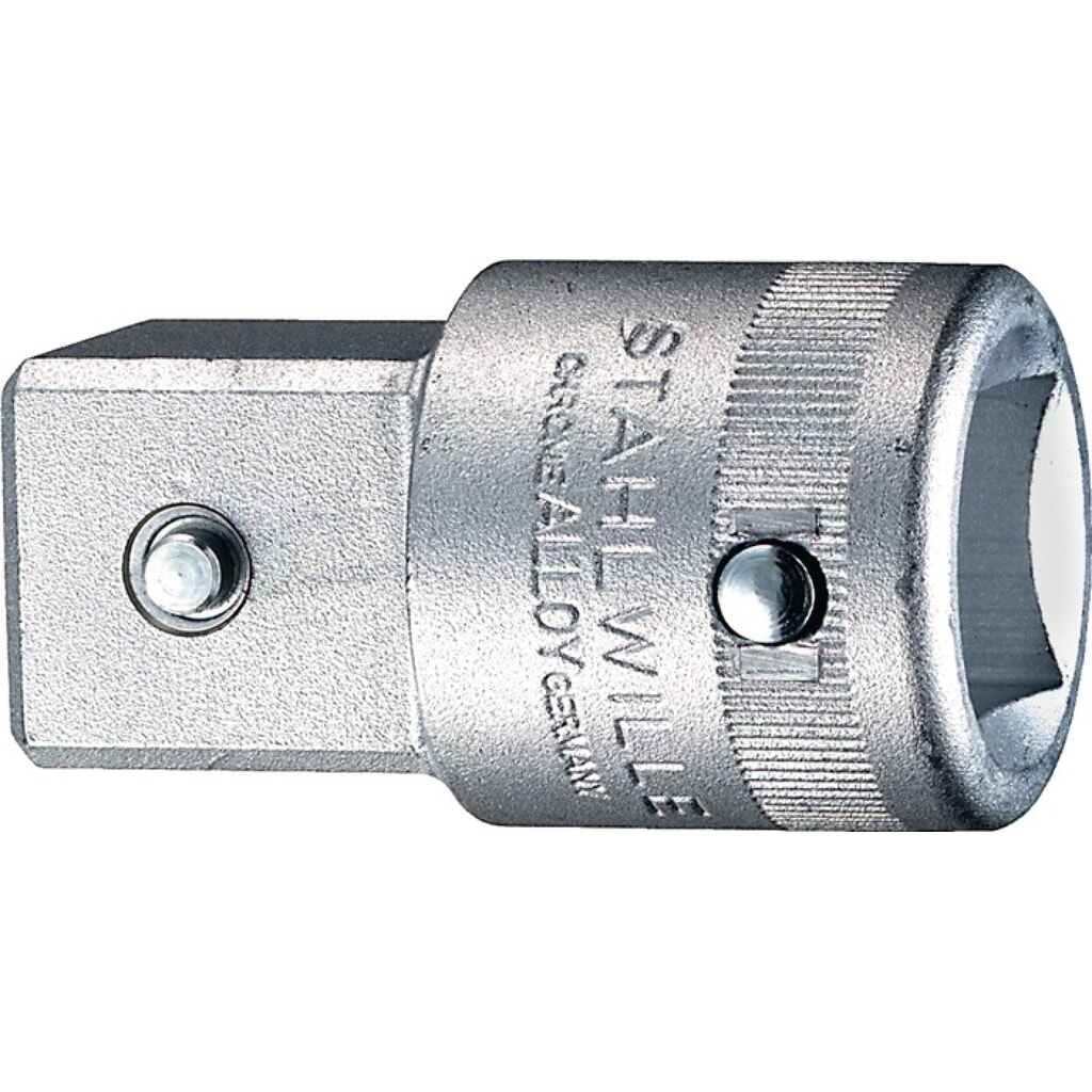 STAHLWILLE Vergrösserungsstück 569 Antr.3/4 Zoll Abtrieb 1 Zoll L.60mm Produktabbildung: STAHLWILLE Vergrösserungsstück 569 Antr.3/4 Zoll Abtrieb 1 Zoll L.60mm