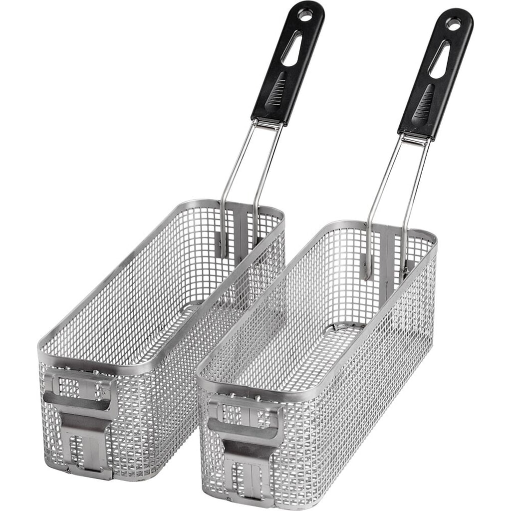 Stalgast 2er Pack Frittierkörbe für 10L-Fritteusen von Stalgast Produktabbildung: Stalgast 2er Pack Frittierkörbe für 10L-Fritteusen von Stalgast