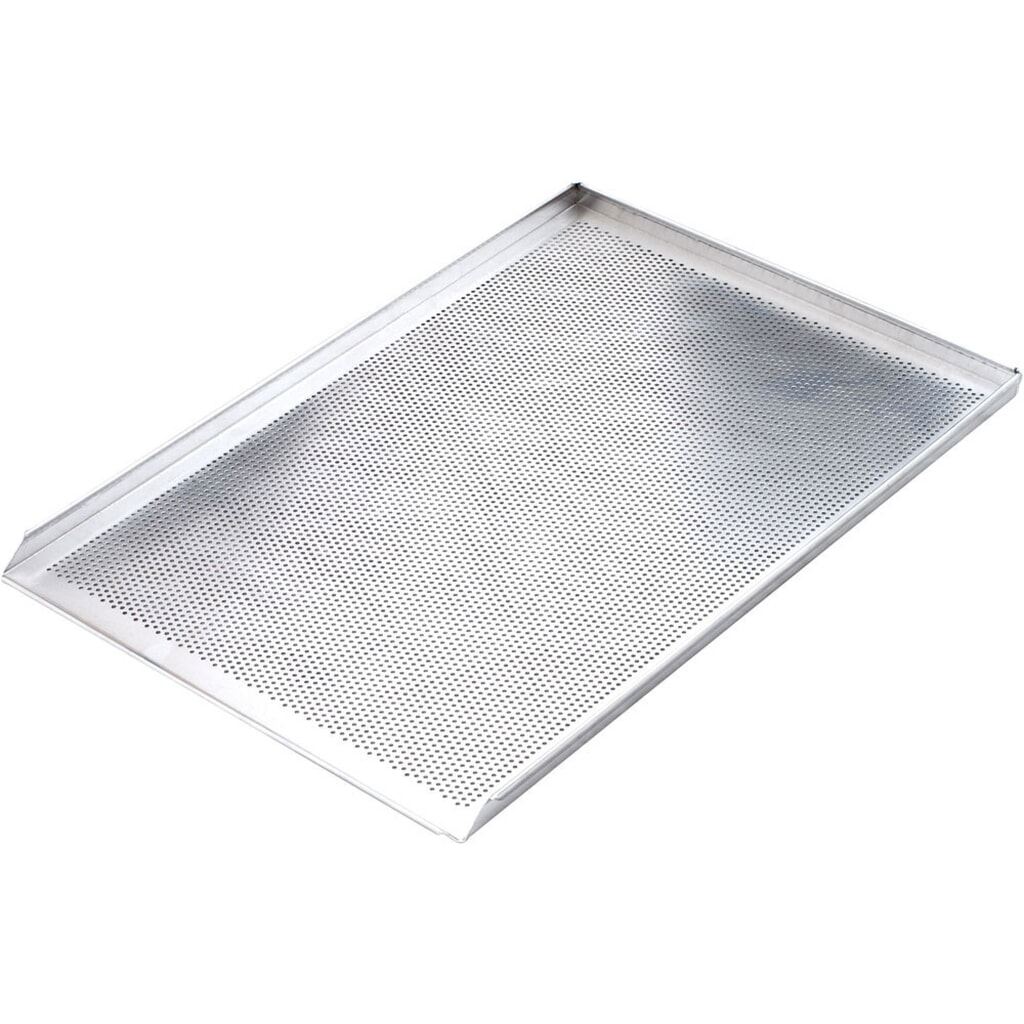 Stalgast Aluminium Backblech, gelocht Stärke 1,5 mm, 600x400 mm Produktabbildung: Stalgast Aluminium Backblech, gelocht Stärke 1,5 mm, 600x400 mm
