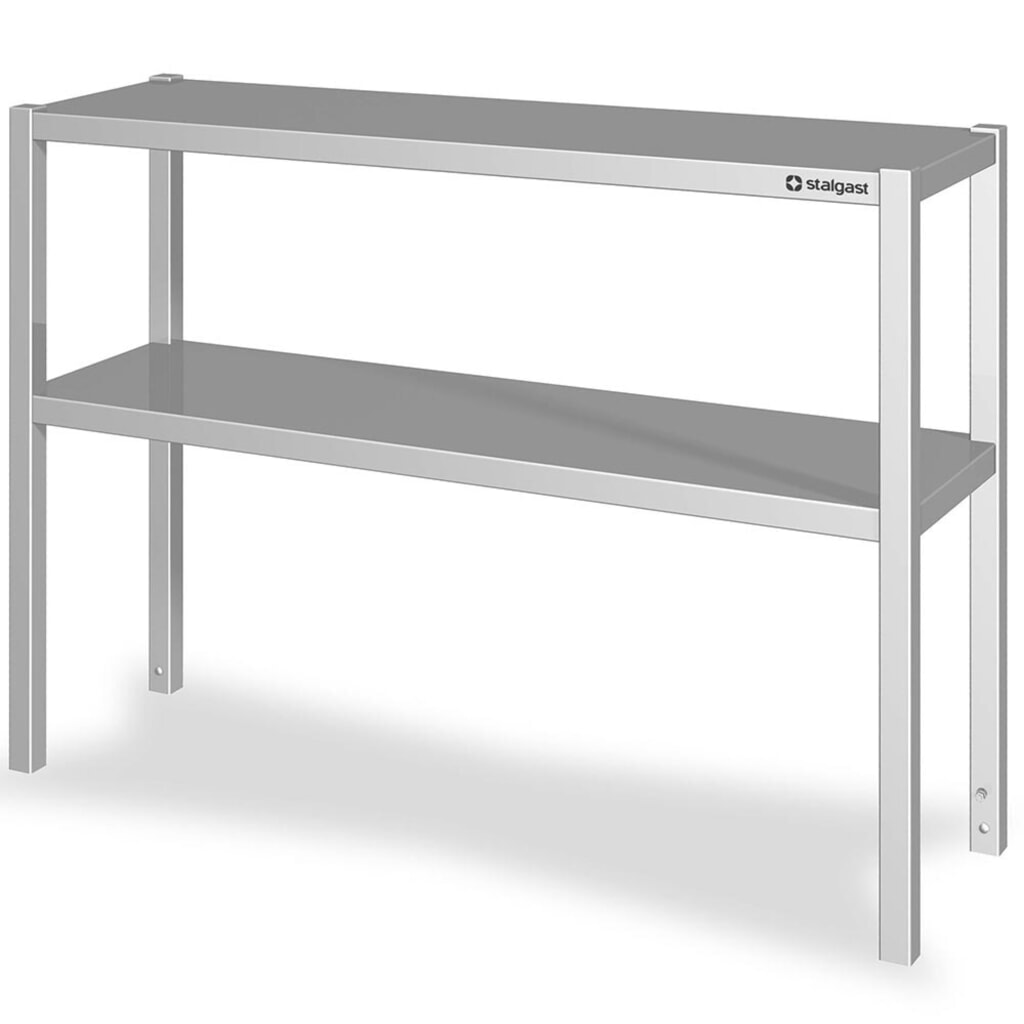 Stalgast Aufsatzbord mit zwei Etagen, 600x300x700 mm, verschweisst Produktabbildung Nr. 5: Stalgast Aufsatzbord mit zwei Etagen, 600x300x700 mm, verschweisst