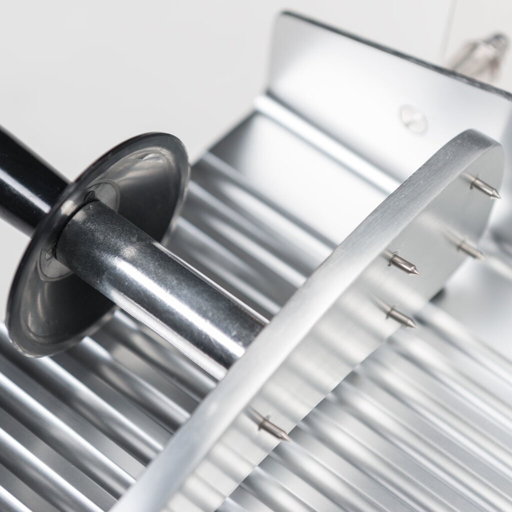 Produktabbildung Nr. 2: Stalgast Aufschnittmaschine, Gehäuse aus eloxiertem Aluminium, Messer 250 mm Ø