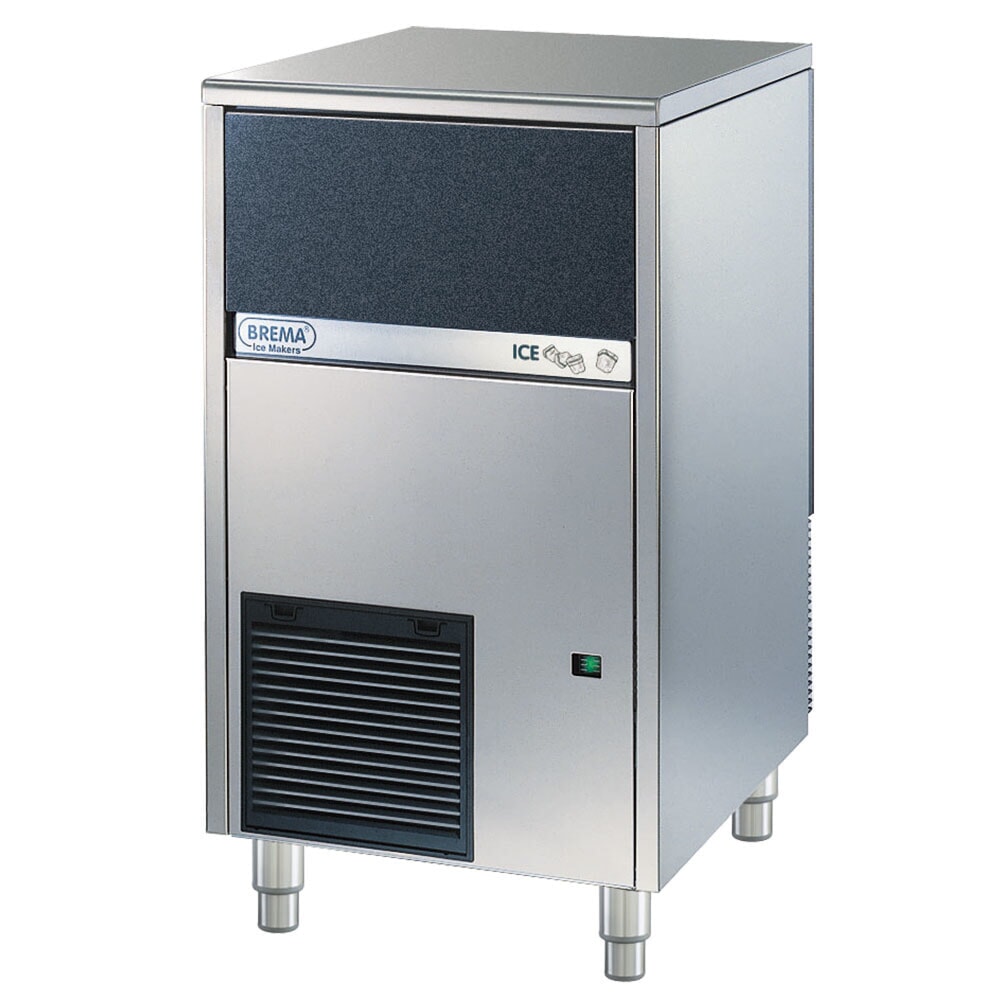 Produktabbildung: Stalgast Eiswürfelbereiter für 18g Vollwürfel, 46kg/24h, wassergekühlt