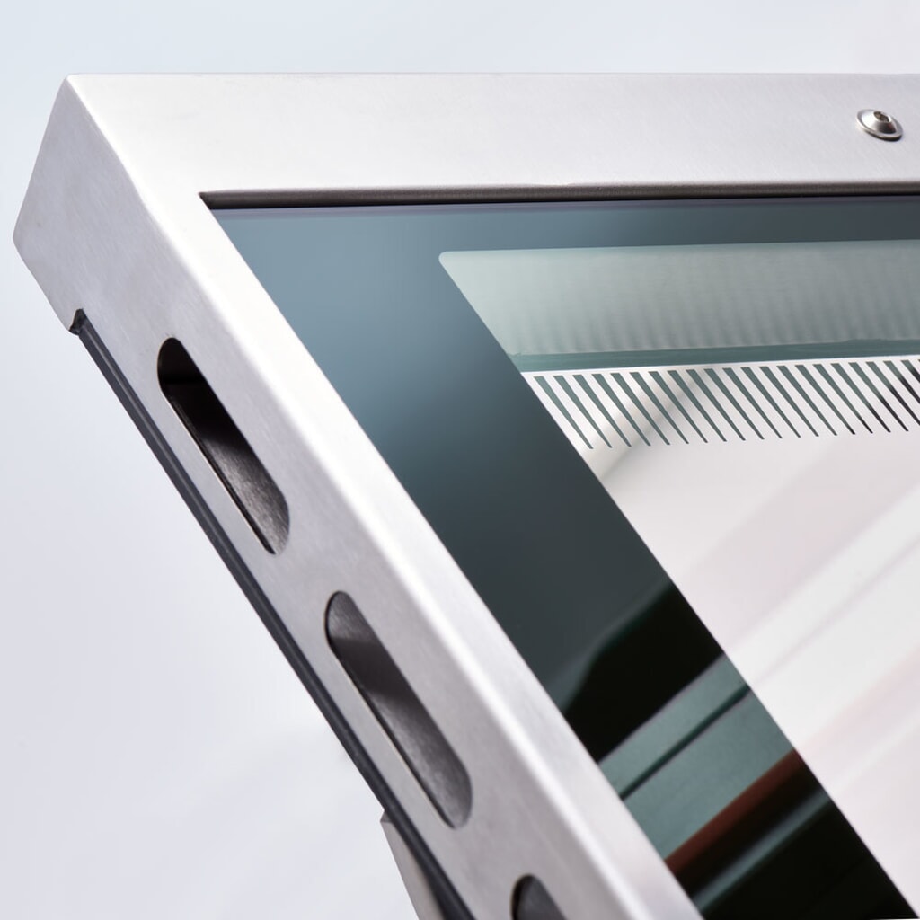 Stalgast Elektro-Herd mit 6 Kochplatten, Umluft-Backofen GN 1/1 und eintürigem Unterschrank, Serie 700 ND Produktabbildung Nr. 5: Stalgast Elektro-Herd mit 6 Kochplatten, Umluft-Backofen GN 1/1 und eintürigem Unterschrank, Serie 700 ND