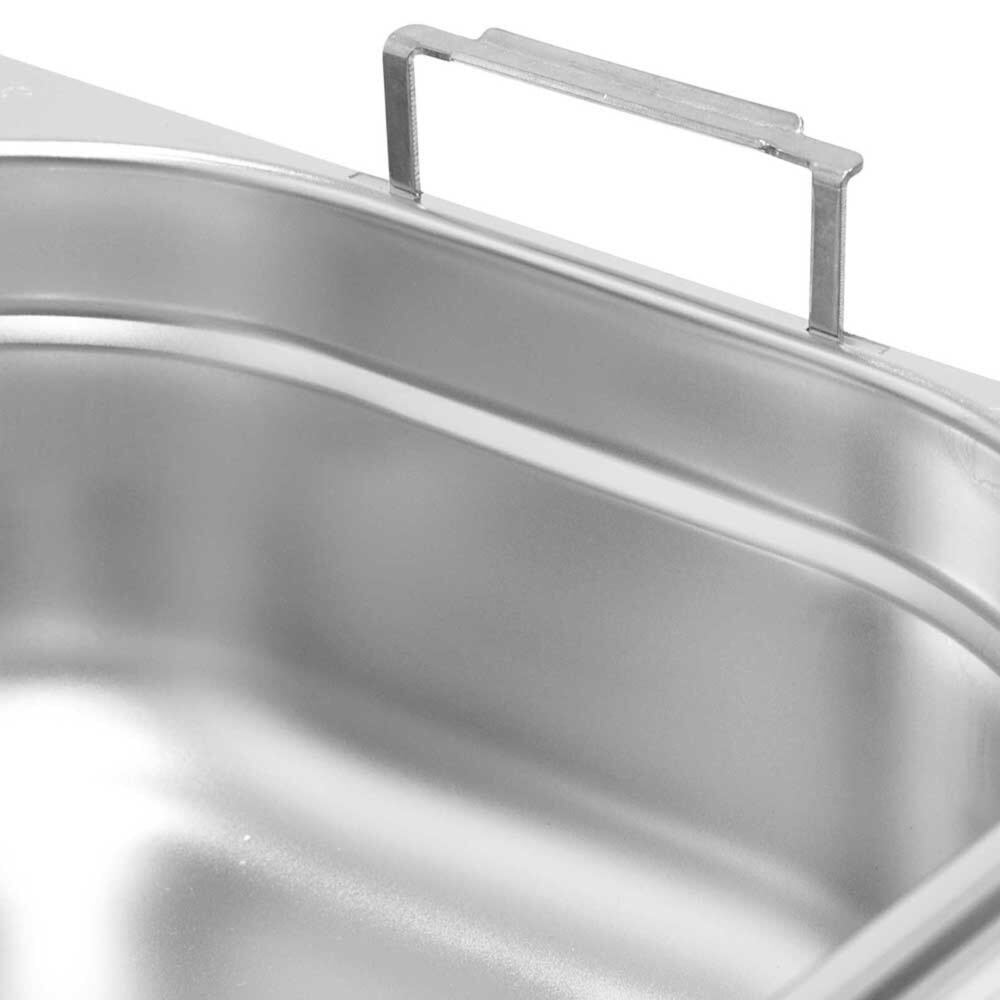 Produktabbildung Nr. 2: Stalgast Gastronormbehälter Serie NEW MODEL, GN 1/6 (100mm), mit Fallgriffen