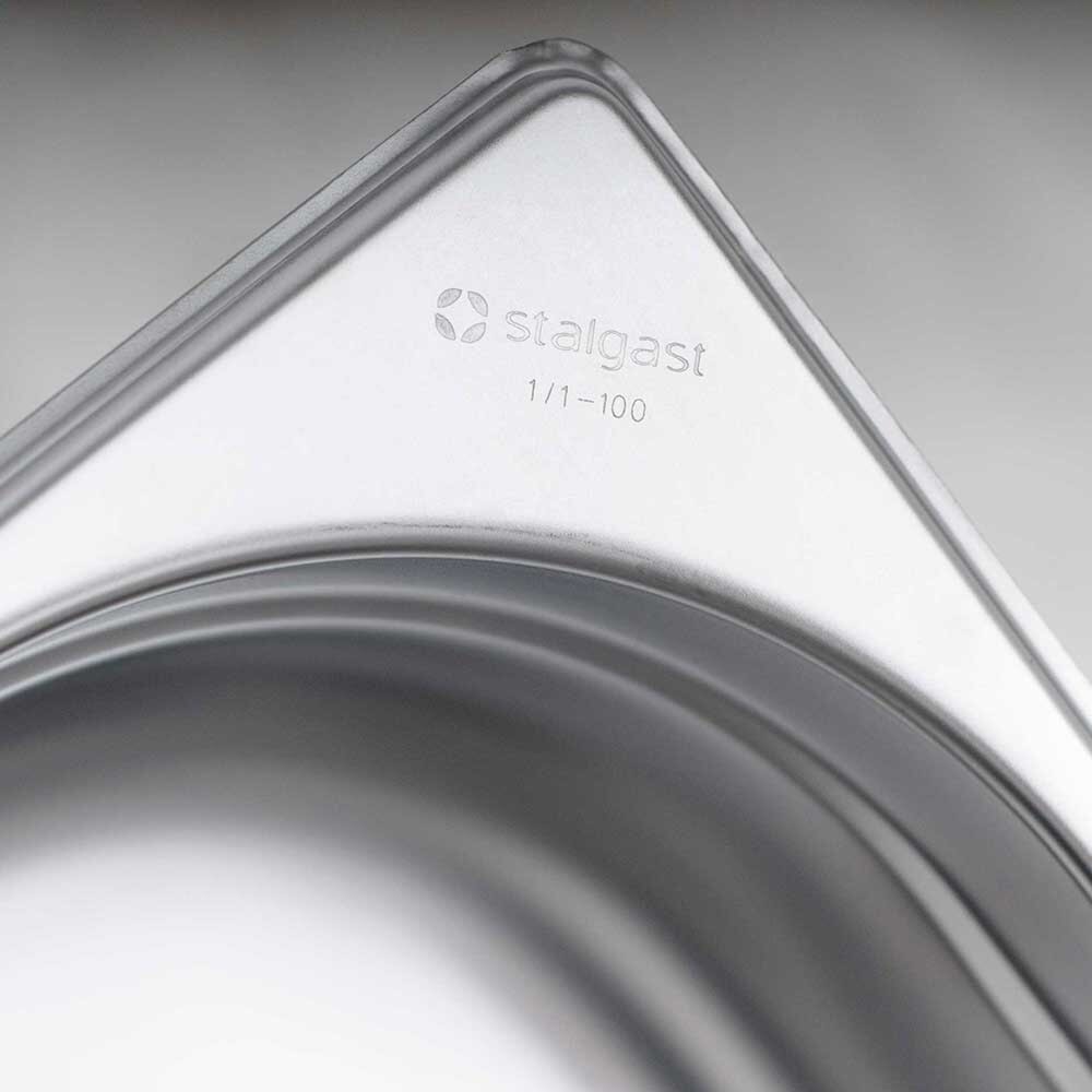 Produktabbildung Nr. 2: Stalgast Gastronormbehälter Serie STANDARD, GN 1/6 (100mm)