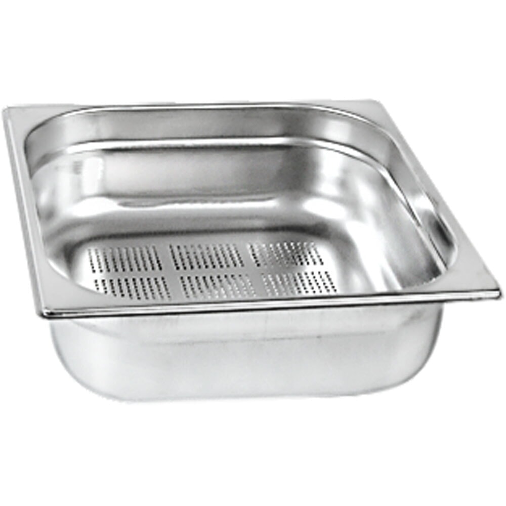 Produktabbildung: Stalgast Gastronormbehälter Serie STANDARD, GN 2/3 (65mm), perforiert