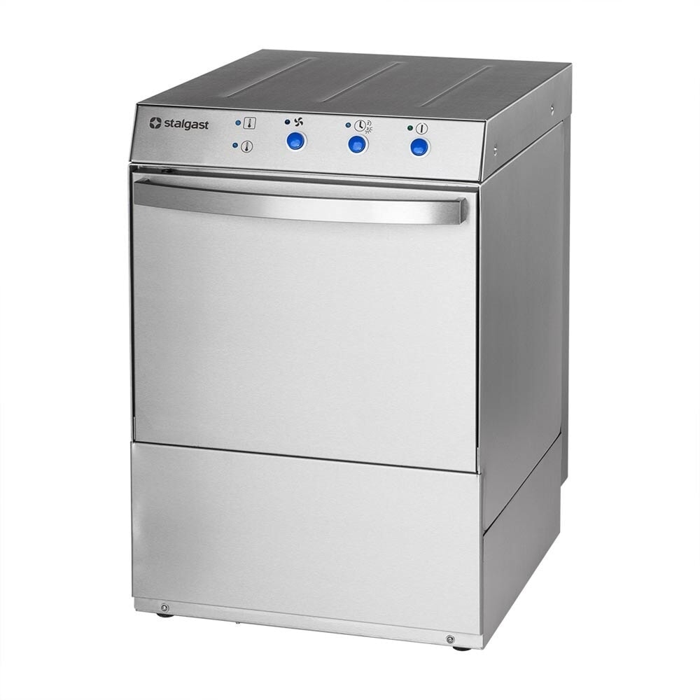 Produktabbildung Nr. 1: Stalgast Geschirrspülmaschine Universal GN1/1 mit Klarspülmittel-/Reinigerdosierpumpe und Klarspülpumpe, 2 Spülprogramme