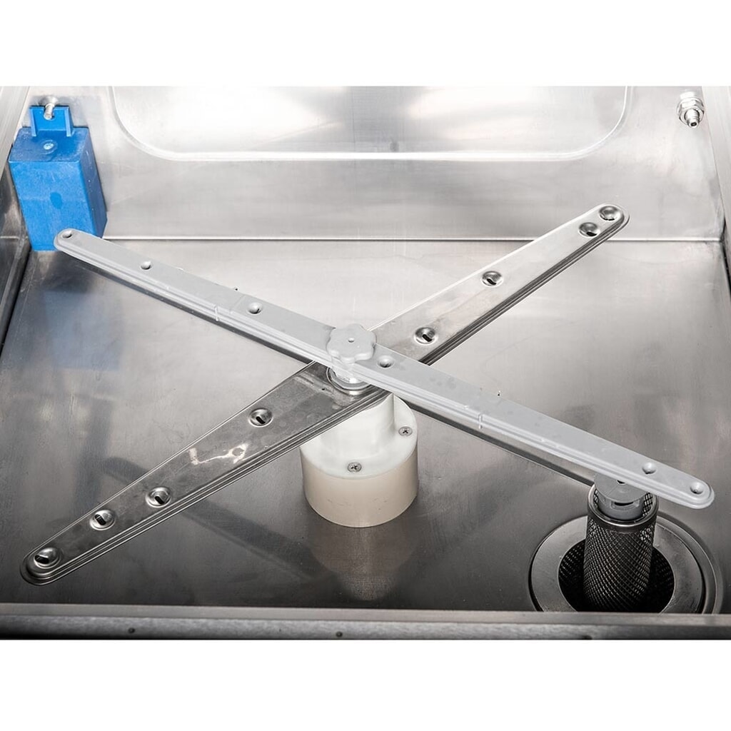 Stalgast Geschirrspülmaschine Universal GN1/1 mit Klarspülmittel- und Reinigerdosierpumpe, 2 Spülprogramme Produktabbildung Nr. 2: Stalgast Geschirrspülmaschine Universal GN1/1 mit Klarspülmittel- und Reinigerdosierpumpe, 2 Spülprogramme