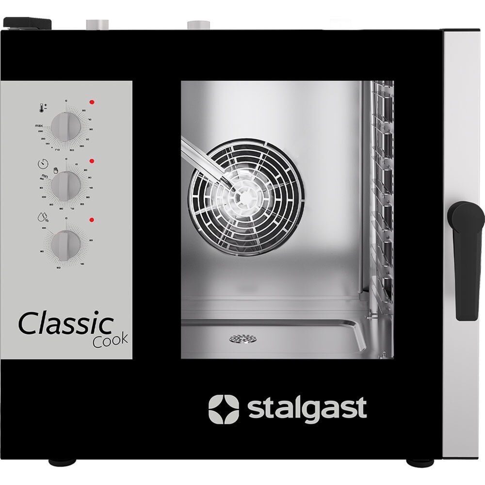 Produktabbildung: Stalgast Kombidämpfer ClassicCook, 7x GN1/1, gasbetrieben