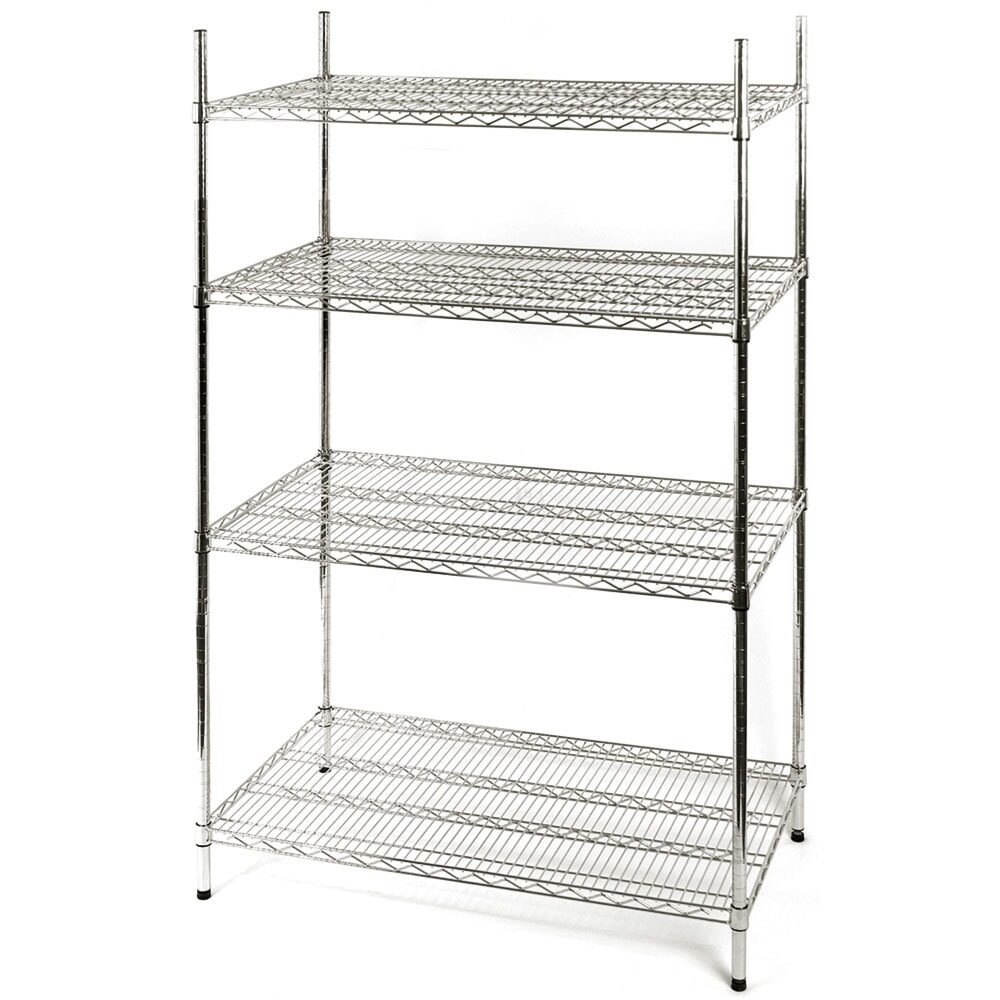Produktabbildung: Stalgast Lagerregal aus Chromstahl 910x610x1800 mm