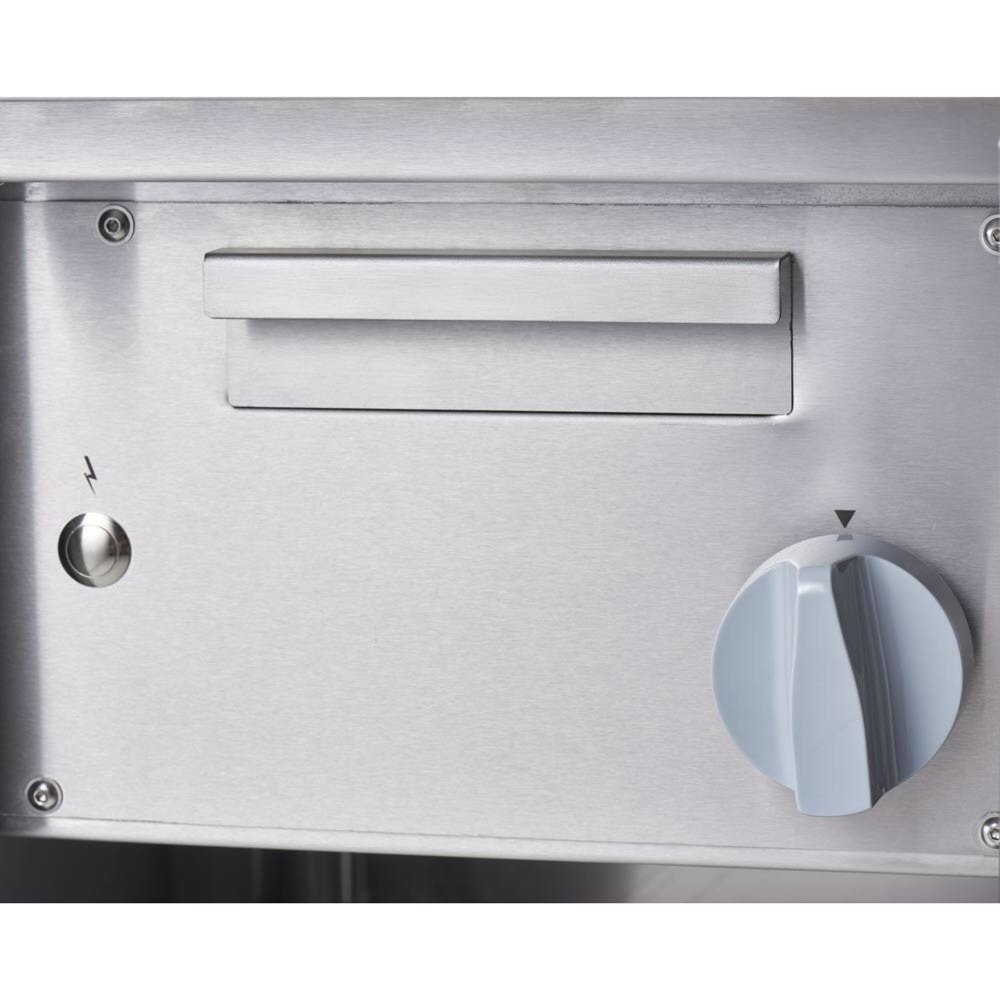 Produktabbildung Nr. 5: Stalgast Lavastein-Grill mit S-Rost für Fisch und Meeresfrüchte, Serie 700 ND, 400 mm