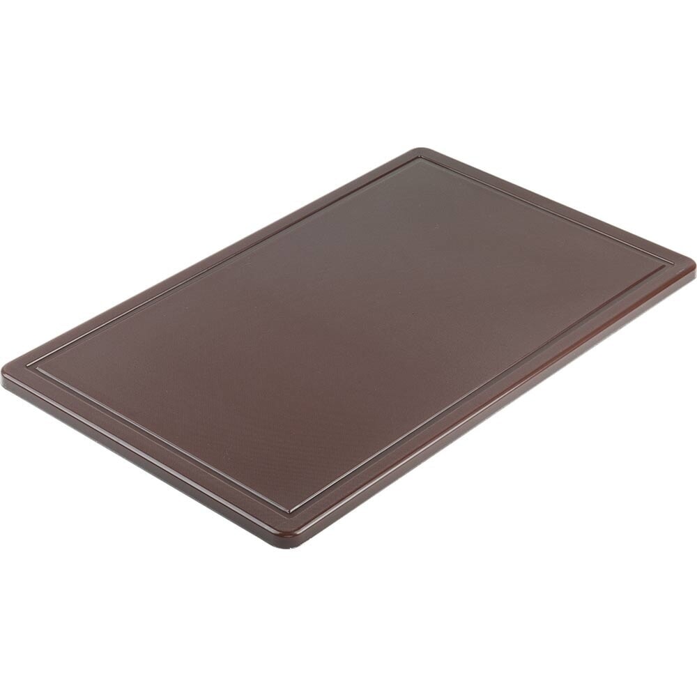 Produktabbildung: Stalgast Schneidbrett, HACCP, Farbe braun, GN1/1, Stärke 15 mm