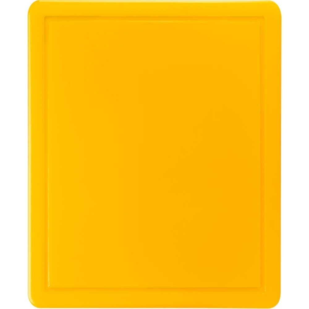 Produktabbildung: Stalgast Schneidbrett, HACCP, Farbe gelb, GN1/2, Stärke 12 mm