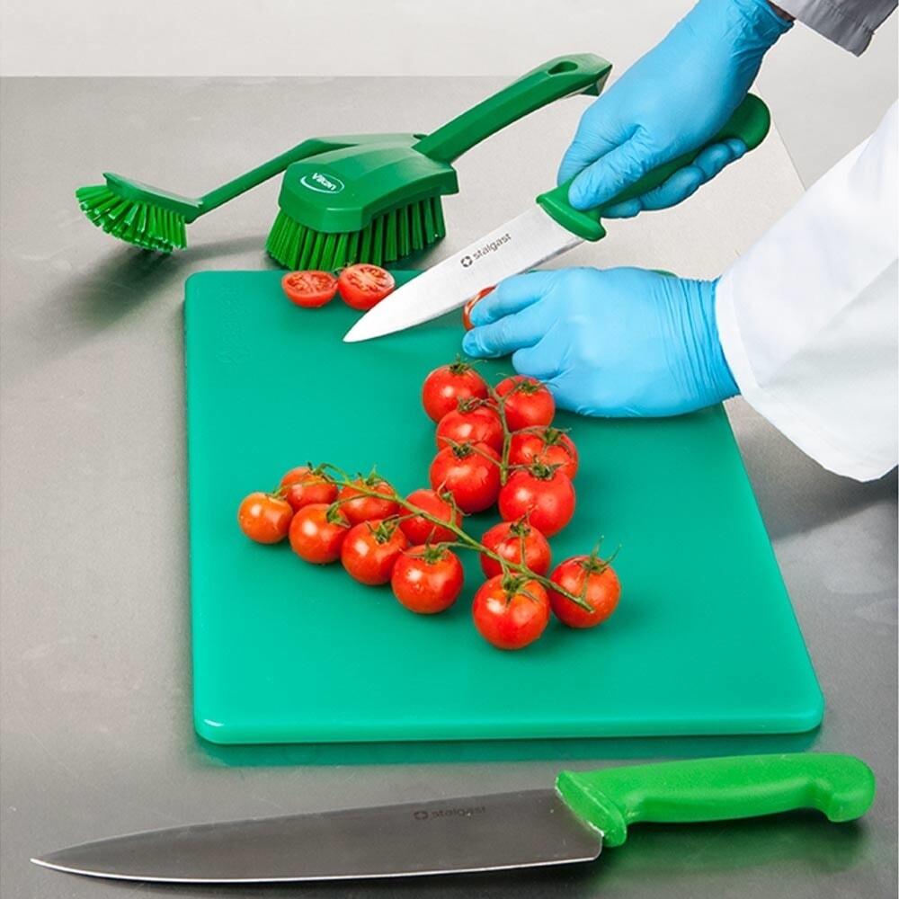 Produktabbildung Nr. 3: Stalgast Schneidbrett, HACCP, Farbe grün, 450 x 300 x 13 mm (BxTxH)