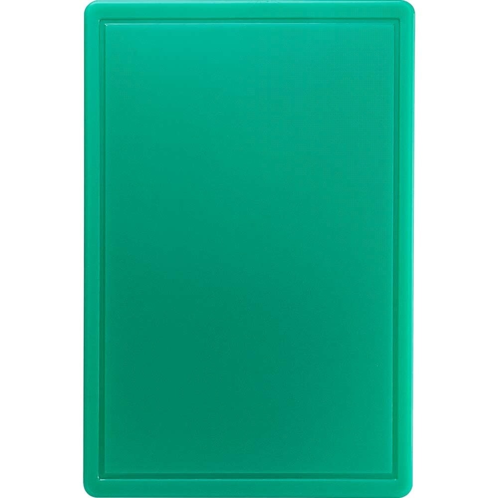 Produktabbildung: Stalgast Schneidbrett, HACCP, Farbe grün, 600 x 400 x 18 mm (BxTxH)