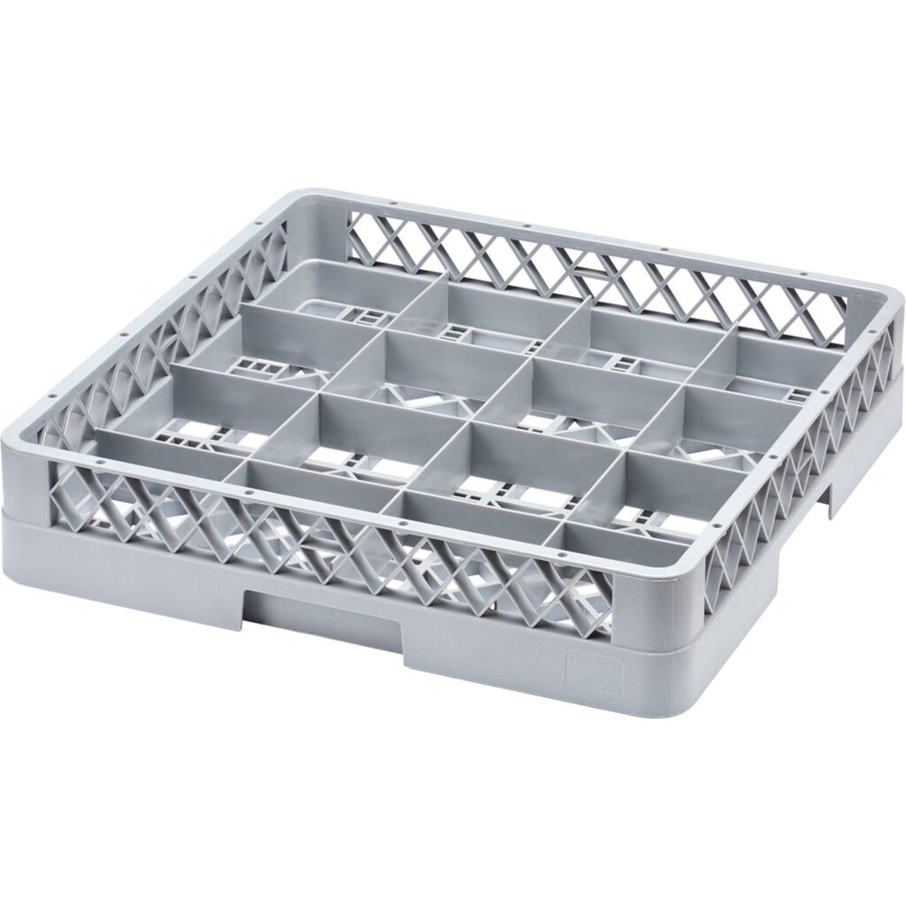 Stalgast Spülkorb für Gläser und Tassen 16 Fächer 500 x 500 mm Produktabbildung Nr. 1: Stalgast Spülkorb für Gläser und Tassen 16 Fächer 500 x 500 mm