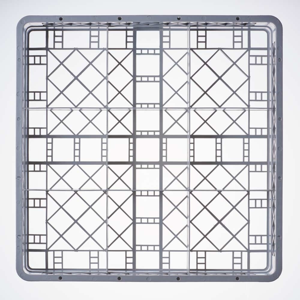 Produktabbildung Nr. 3: Stalgast Spülkorb für Gläser und Tassen 9 Fächer 500 x 500 mm