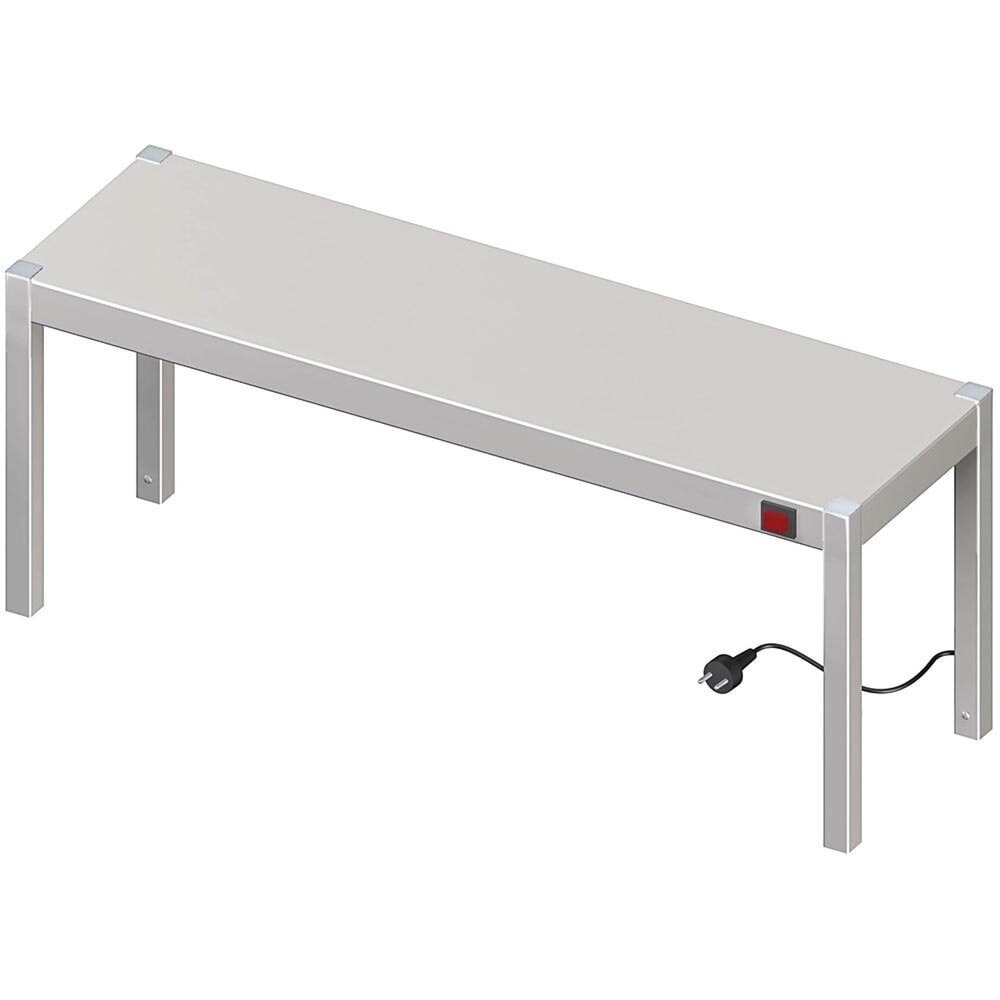 Produktabbildung: Stalgast Wärmebrücke 1-etagig  800x300x400 mm mit Keramik-Infrarot-Strahlern