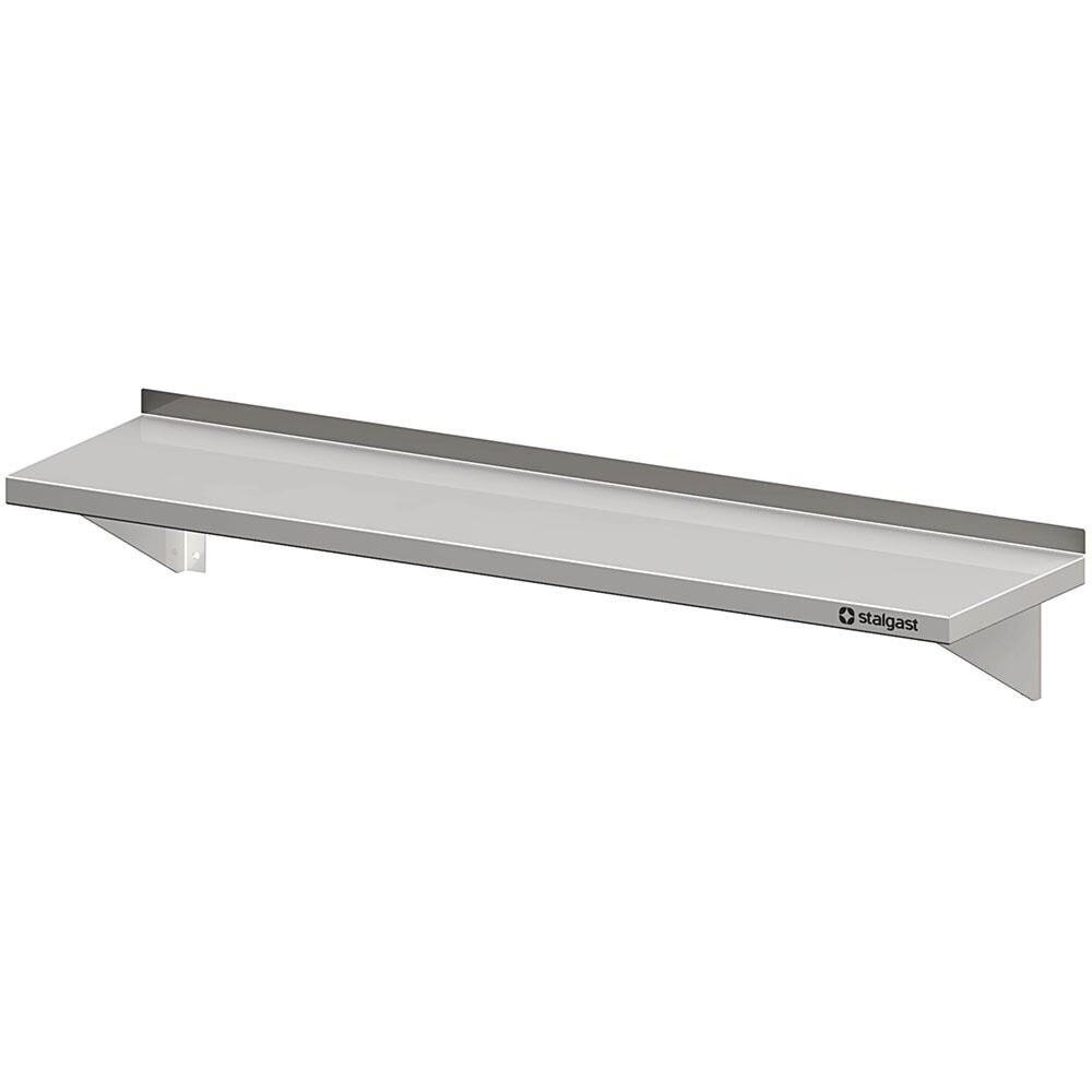 Produktabbildung: Stalgast Wandbord mit Konsolen, 600x300x170 mm, verschweisst