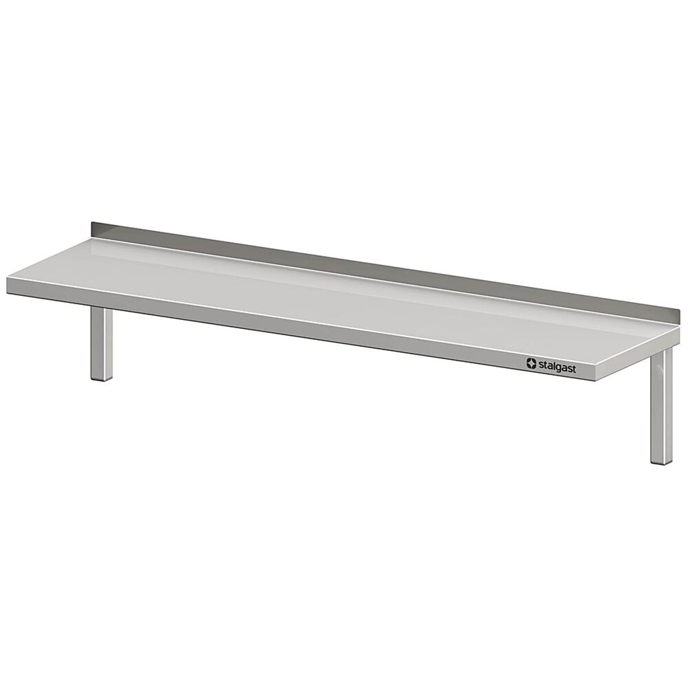 Produktabbildung: Stalgast Wandbord mit Winkelkonsolen, 600x300x250 mm, verschweisst